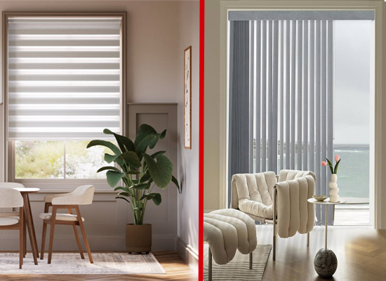 پرده زبرا یا ورتیکال